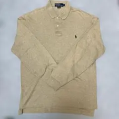 Polo by Ralph Lauren 長袖ポロシャツ Lベージュ