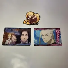 東京リベンジャーズ 松野千冬 場地圭介 ドラケン カード ステッカー セット