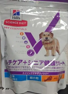 マルチケア＋シニア健康サポート 超小粒、中粒チキン　高齢犬7歳以上 180gのサムネイル