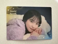 久保史緒里卒業コンサート のぎBOX 両面フォトカード 鈴木佑捺