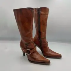 El Dantes ロングブーツ ブラウン 本革 23cm ヴィンテージ 2026年最新】el dantesの人気アイテム - メルカリ
