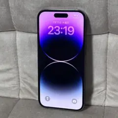 iPhone 14 Pro 256GB ディープパープル バッテリー100%