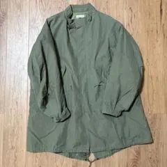 ポストオーバーオールズ Dee-V ノーカラー カバーオール ササフラス ポストオーバーオールズ Dee-V ノーカラー カバーオール ササフラス