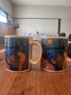 スターバックス 沖縄マグカップ 2個セット　旧ロゴ
