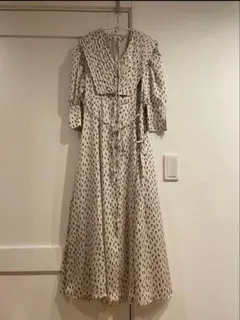 ビックカラーロングワンピース