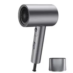 ドライヤー 大風量 ヘアドライヤー マイナスイオン (グレー)