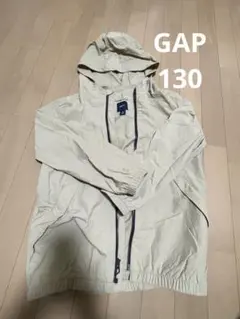 GapKids フード付きベージュジャケット M