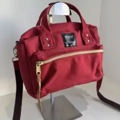 anello アネロ ショルダーバッグ トートバッグ 赤