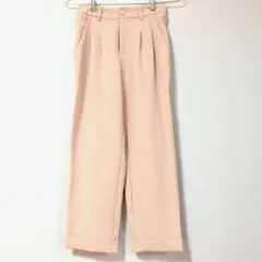 Dazy ピンク系 スラックス ハイウエスト S