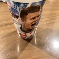 マクドナルド サッカー選手イラスト カップ ベッカム