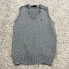 イーストボーイ EASTBOY ベスト セーター Vネック グレー 9号