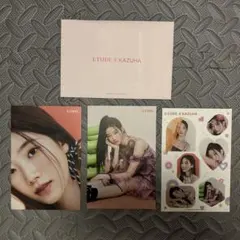 ETUDE KAZUHA ポストカードステッカーセット