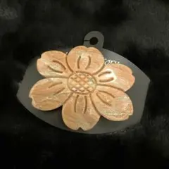 当時品　昭和レトロ　ヘアピン　バレッタ　花モチーフ　和風　着物