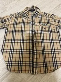 Burberry 半袖シャツ ベージュ・チェック