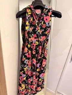 kate spade 花柄ノースリーブワンピース