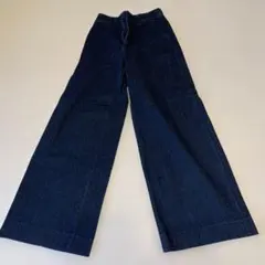 ワイドパンツ デニム