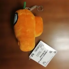 Among Us ボールチェーン付きぬいぐるみ オレンジ