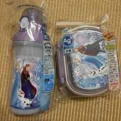 Skater アナと雪の女王 水筒 480ml　弁当箱　新品未使用　アナ雪のサムネイル