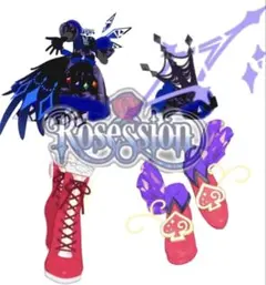 アイプリバースダークカルテットスターバズリウムブルー＋その他　ロゼッション