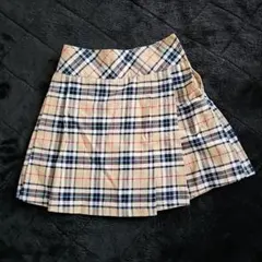 チェック柄プリーツスカート・キュロット 140cm