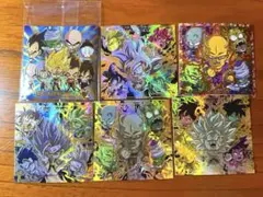 ドラゴンボール　ウエハース　シール　6点　まとめ売り