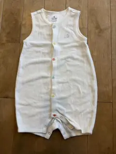 babyGap ベビーギャップ パイル地 ロンパース 80cm カラフルボタン