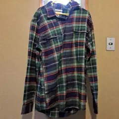 未使用メンズ　チェックシャツ　Mサイズ