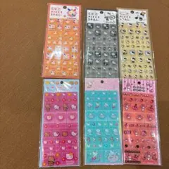 ハローキティ　マイメロ　タイルシール　6枚セット　サンリオ