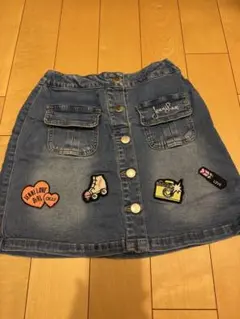 Jenni Love デニムスカート パッチ付き