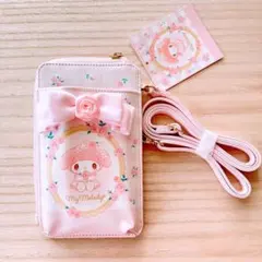 Sanrio サンリオ マイメロディ スマートフォンショルダー（ドーリーローズ）
