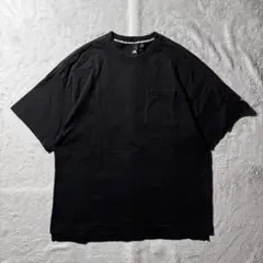 【Y9314】adida半袖Tシャツ　サイズM ブラック