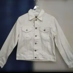 D.M.G　ディーエムジー　新品タグ付き　白デニムジャケット加工タイプ　Мサイズ