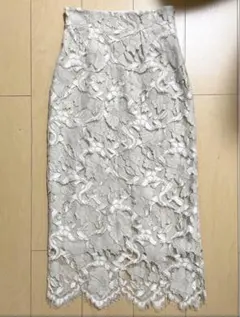 anuans レースタイトスカート