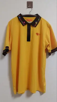 BEAMS GOLF ORANGE LABEL 　フラワー カラー ポロシャツのサムネイル
