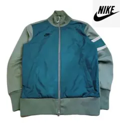 ナイキ NIKE オリーブ グリーン バイカラー ジャージ ブルゾン ジャケット