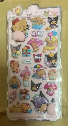 本日限定販売 ハローキティ おしりシール ぷっくりシール