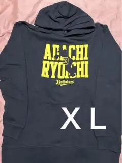 【新品未使用】オリックスバファローズ×NEW ERAコラボパーカー(Mサイズ) 59FIFTY オリックス・バファローズ ブラック × ゴールド