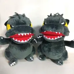 GODZILLA デフォルメぬいぐるみ 超BIG 2体セット まとめ売り ゴジラ