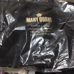 MARY QUANT ブラック トートバッグ