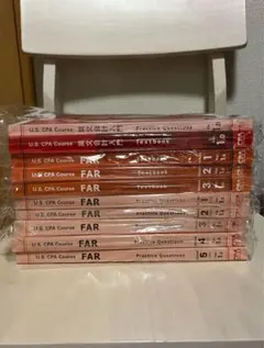 CPA会計学院 米国公認会計士 FAR 英文会計入門/テキストなど 2024年合格目標 未使用品 計10冊 ★ ☆ 000L4D CPA会計学院 米国公認会計士 FAR 英文会計入門/テキストなど