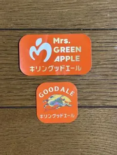 Mrs. GREEN APPLE & GOODALE ステッカー