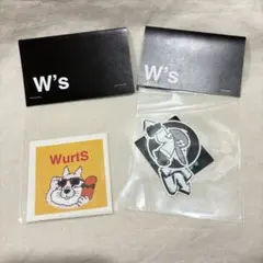 翌日発送 新品未開封 WurtS ステッカーセット