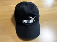 PUMA キャップ ブラック　キッズ