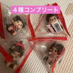 《新品・匿名発送》モンチッチ　 インテリアミニフィギュア　4種 コンプリート