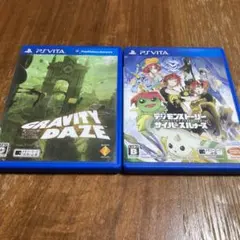 vitaソフトGRAVITY DAZE & デジモンストーリー