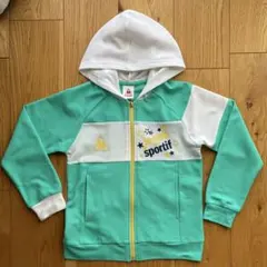 ルコック パーカー ジャケット エメラルドグリーン 130
