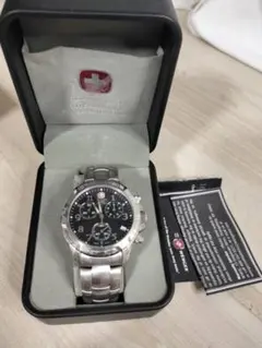 WENGER スイス製 クロノグラフ 美品 工場再生品 ウェンガー - メルカリ