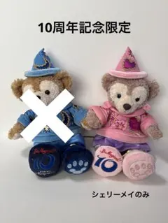 ダッフィー＆シェリーメイコスチューム❤️10周年限定❤️シェリーメイのみ❤️美品