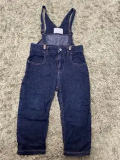 HUMAN MADE ダークブルー オーバーオール　100㎝