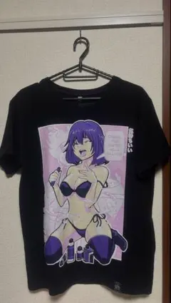 VAPE WITH STYLE アニメプリント Tシャツ ブラック S